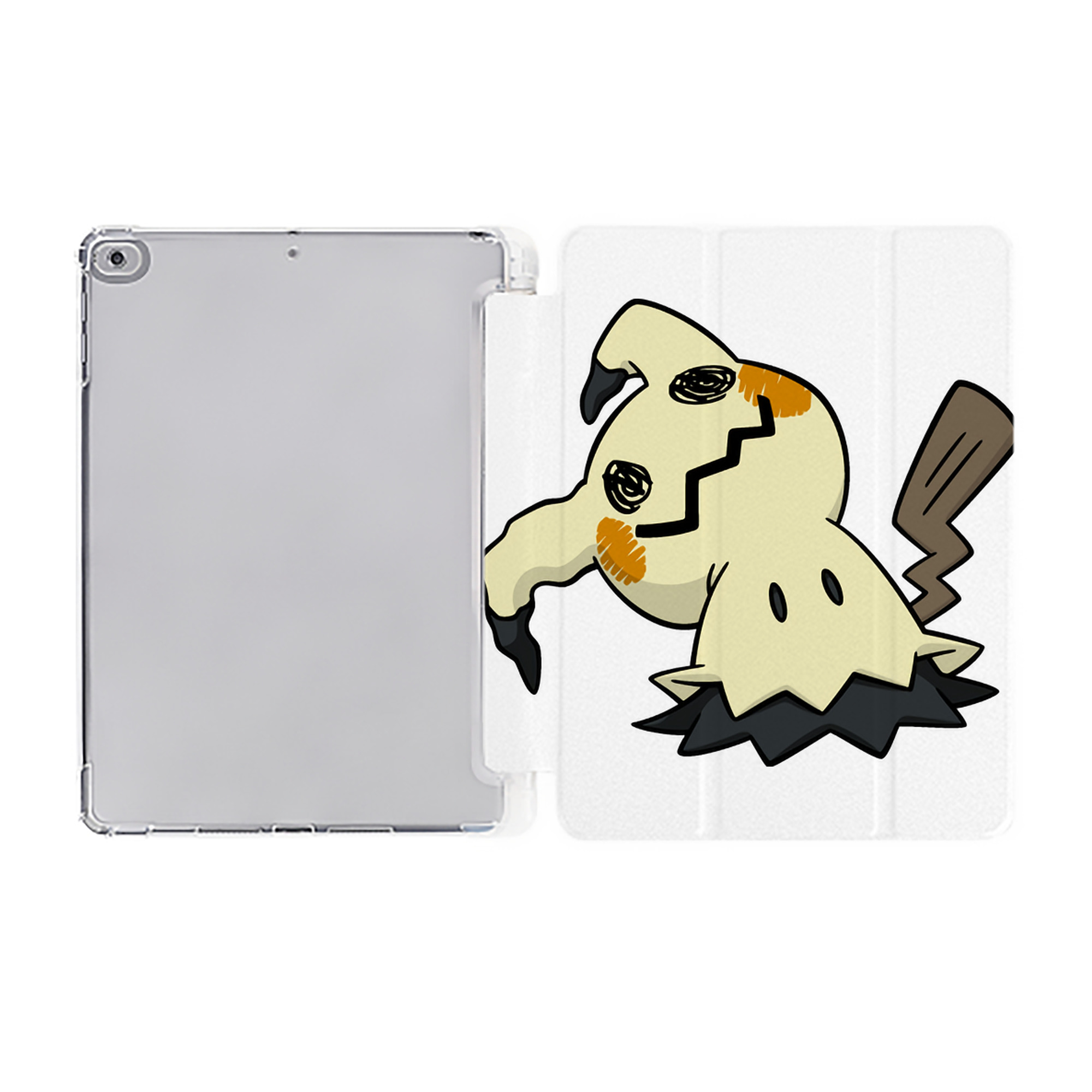 （画像用） ポケットモンスター Pokémon IPad ケース ペン収納付き 三つ折りスタンド PUレザー×シリコン 対応機種9.5/10.5/10.9インチ